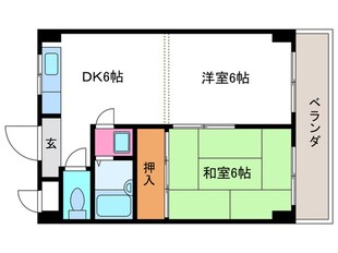 秀保マンションの物件間取画像